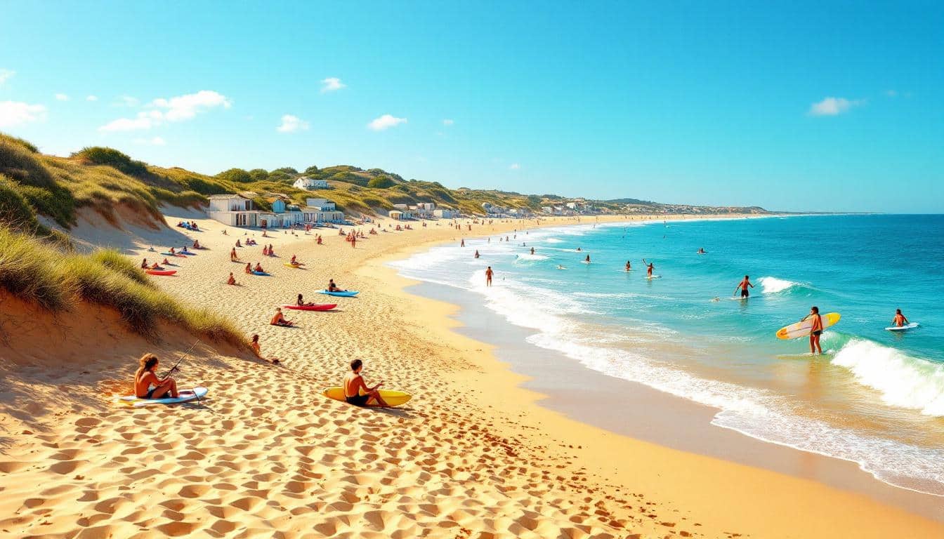 découvrez la plage des huttes à oléron, un paradis de sable fin idéal pour le surf et les activités nautiques en famille ou entre amis.