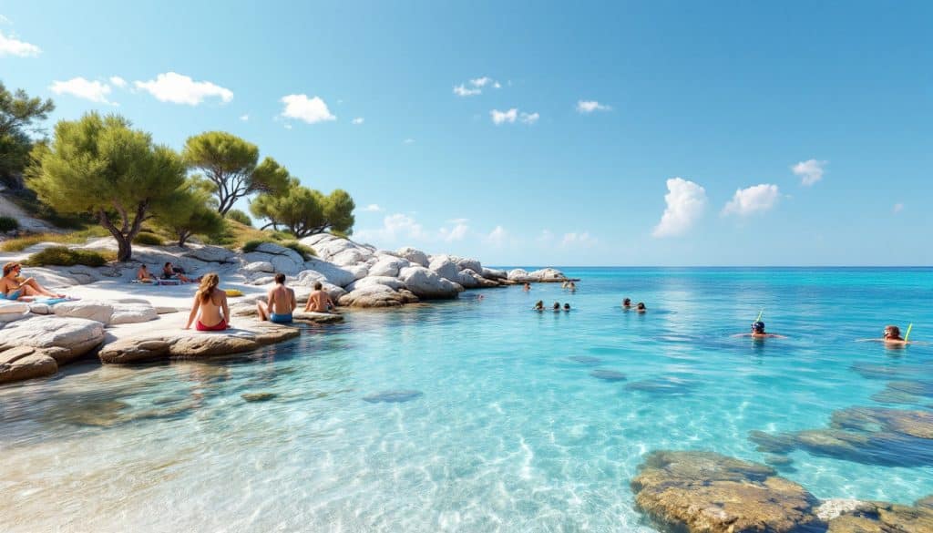 découvrez limnionas beach à zakynthos, un lieu idéal pour la baignade, le snorkeling et la détente dans un cadre paisible et naturel.