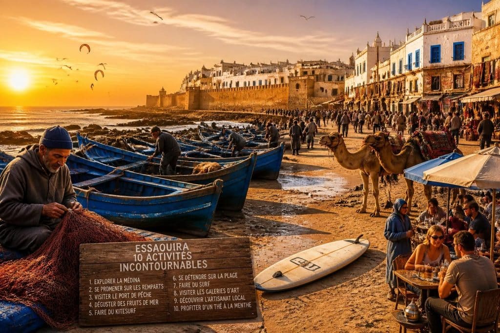 découvrez les 10 activités incontournables à essaouira pour vivre une expérience unique entre culture, nature et aventure dans cette charmante ville côtière du maroc.