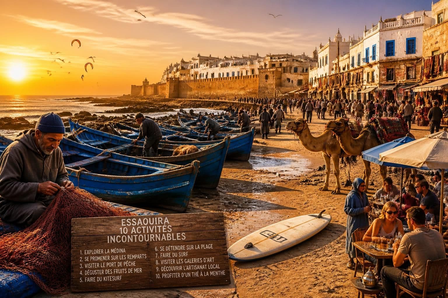 découvrez les 10 activités incontournables à essaouira pour vivre une expérience unique entre culture, nature et aventure dans cette charmante ville côtière du maroc.