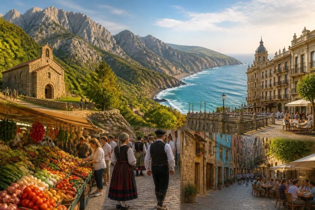 explorez le nord de l’espagne à travers ses paysages époustouflants, ses villes charmantes et ses lieux incontournables pour un voyage inoubliable.