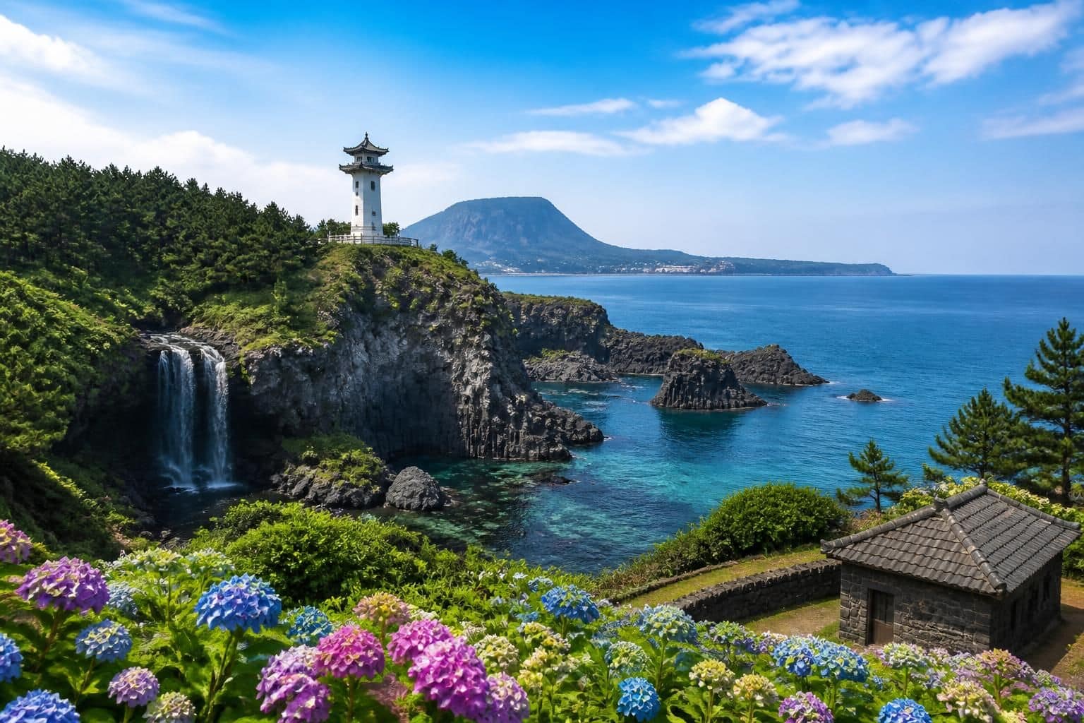 explorez l'île de jeju avec juju corée et découvrez ses merveilles naturelles : paysages volcaniques, cascades, plages paradisiaques et jardins exotiques.