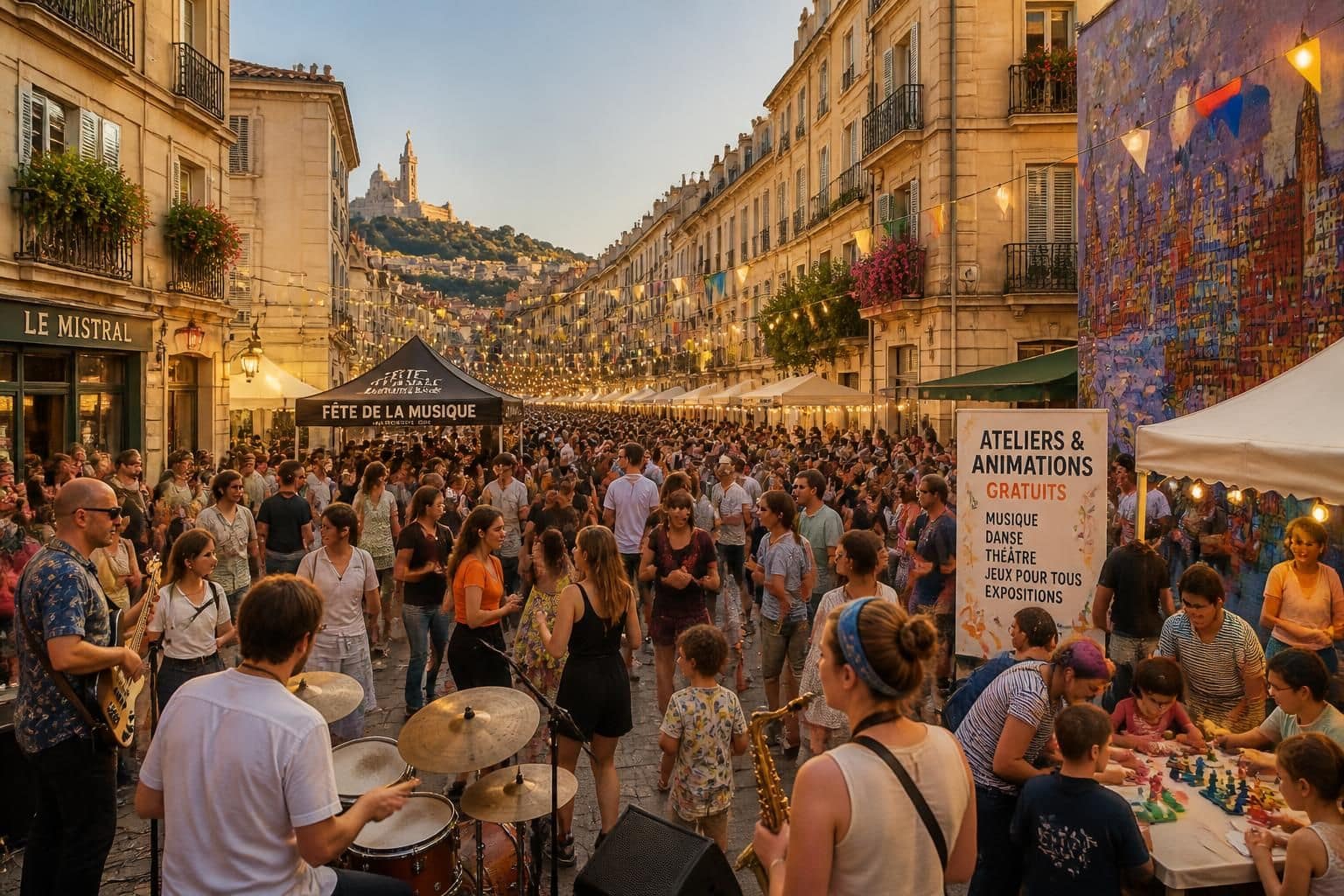 découvrez la fête de la musique à marseille en 2026 avec des concerts gratuits et des animations festives partout dans la ville pour une ambiance unique et conviviale.