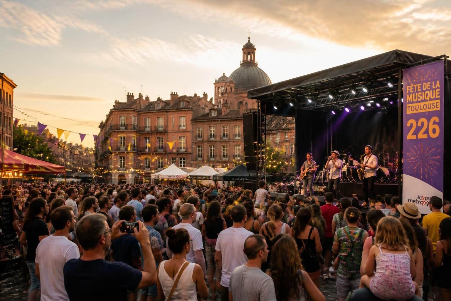 découvrez la fête de la musique toulouse 2026 avec ses concerts gratuits et événements incontournables pour célébrer la musique en pleine ville.