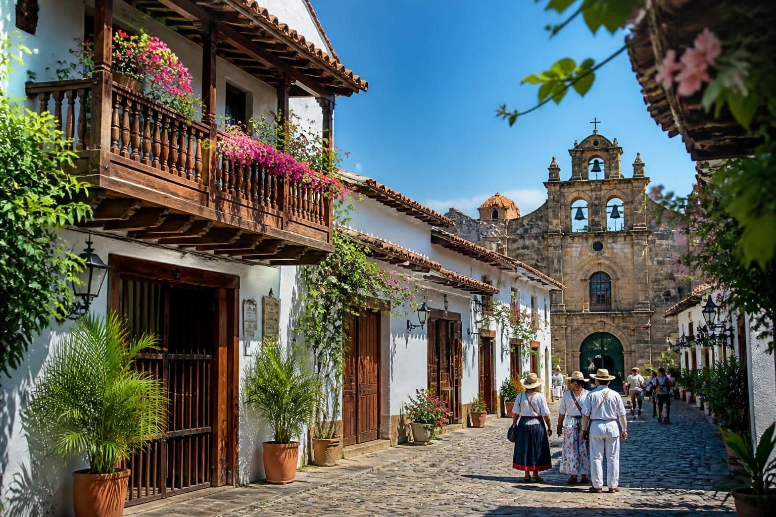 découvrez le charme colonial de santa fe de antioquia, une ville historique proche de medellín, idéale pour une escapade culturelle et pittoresque en colombie.